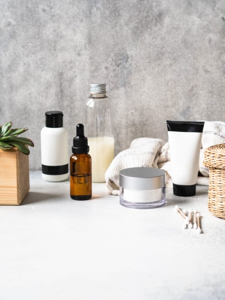 Kadın cilt bakım ürünleri seti