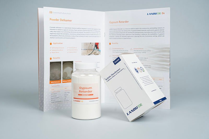 LANDU-Gypsum-retarder-free-sample-product-brochure